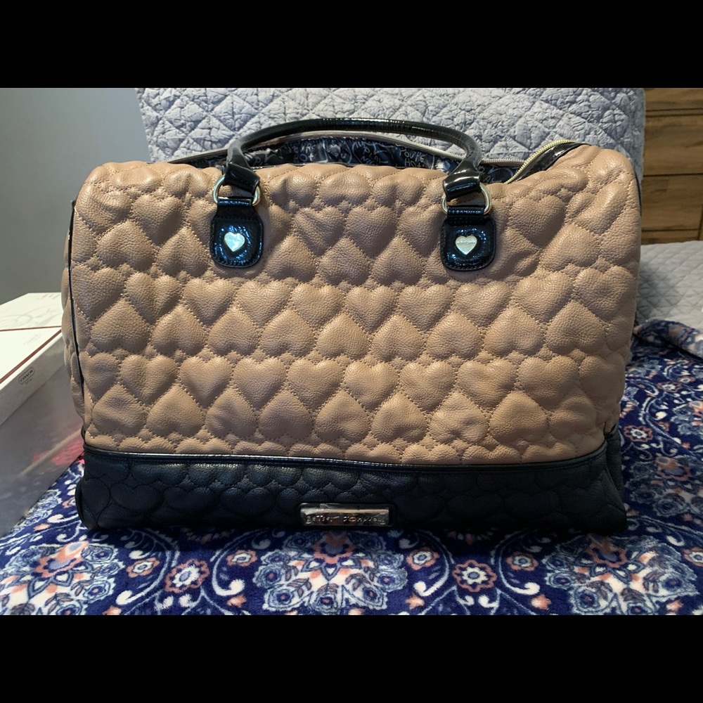Betsy Johnson travel bag